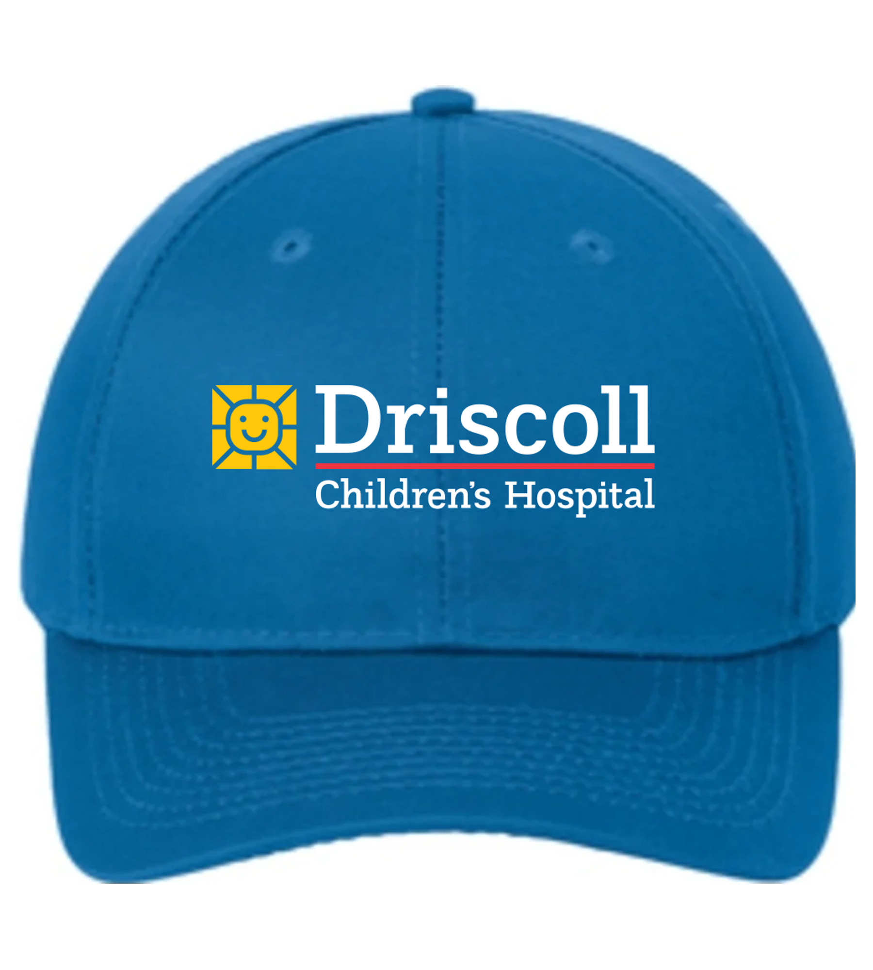 Port Authority Classic Hat Brilliant Blue with Driscoll Children's Hospital