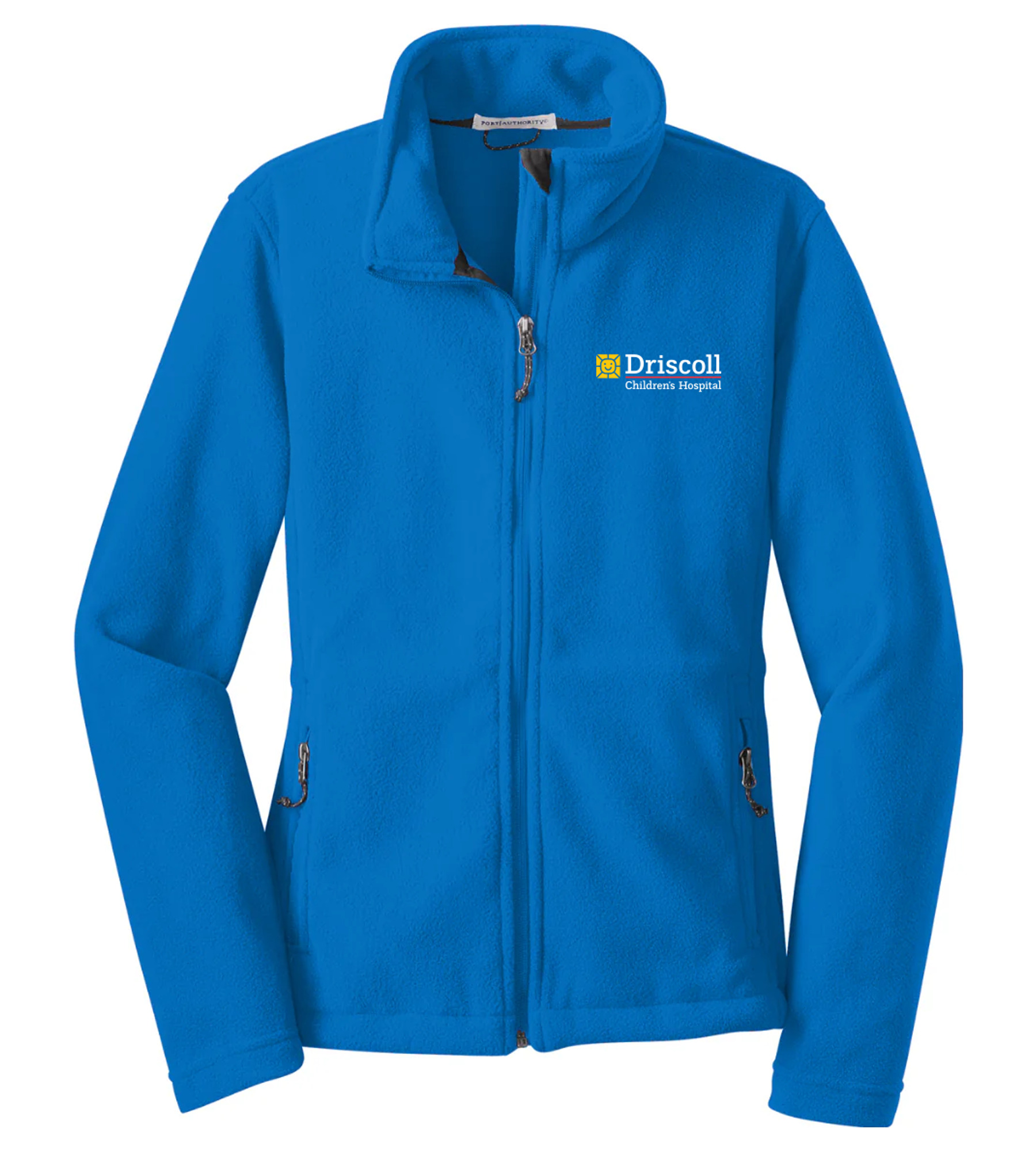 Port Authority Ladies Value Fleece Jacket Skydiver Blue with Driscoll Children's Hospital