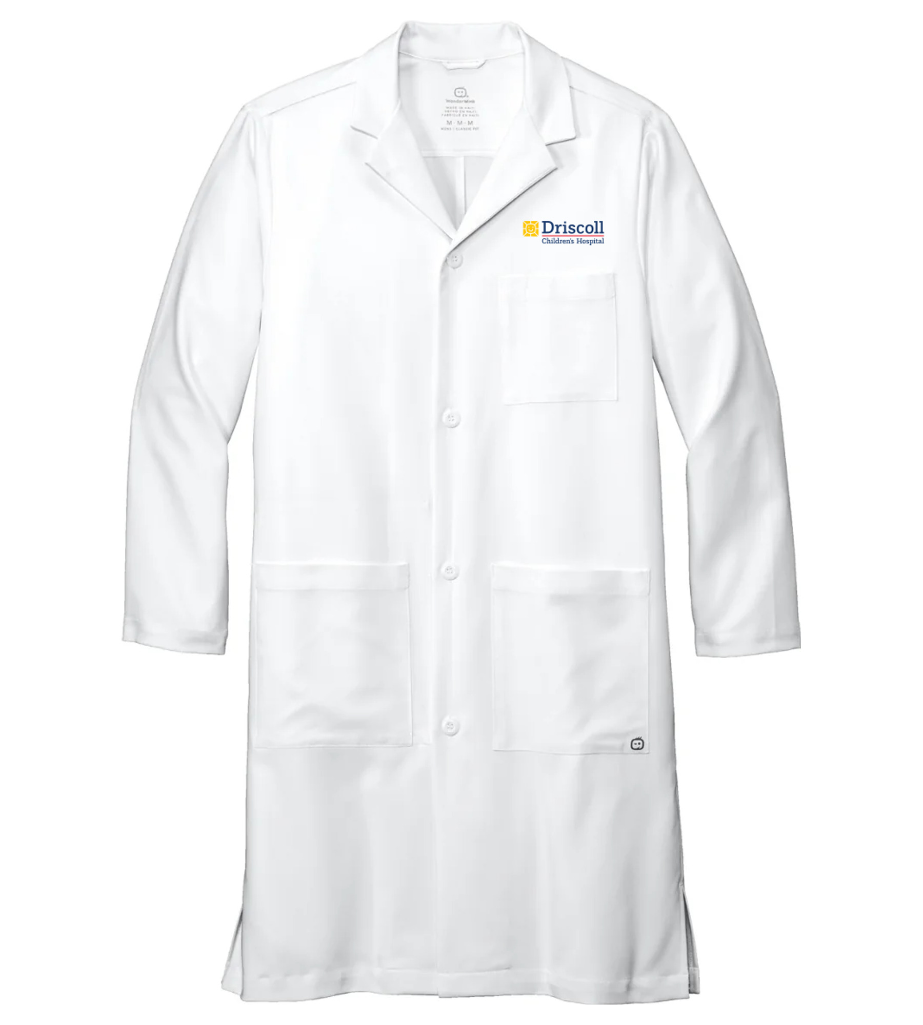 Wink Men's Long Lab Coat